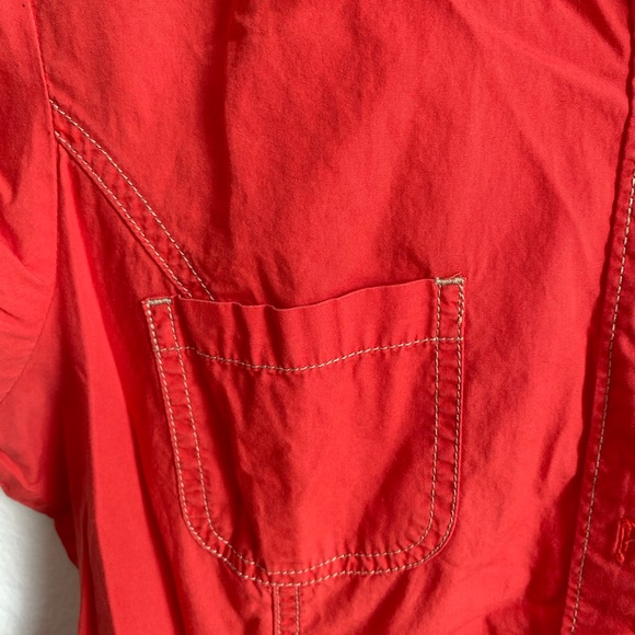 Adorable Tommy Hilfiger Orange Blouse - Picture 3 of 6